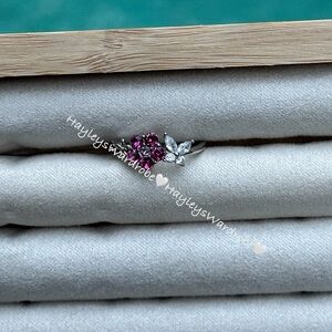 Flower & Butterfly Ring